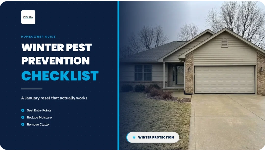 Winter Pest Prevention Checklist for Homeowners: A January Reset That Actually Works
