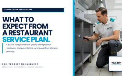 Restaurant Pest Control Baton Rouge: What Local Owners Should Expect From a Service Plan