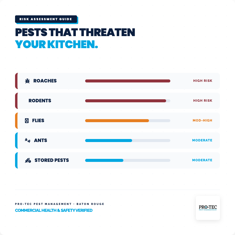 pests that threaten your kitchen