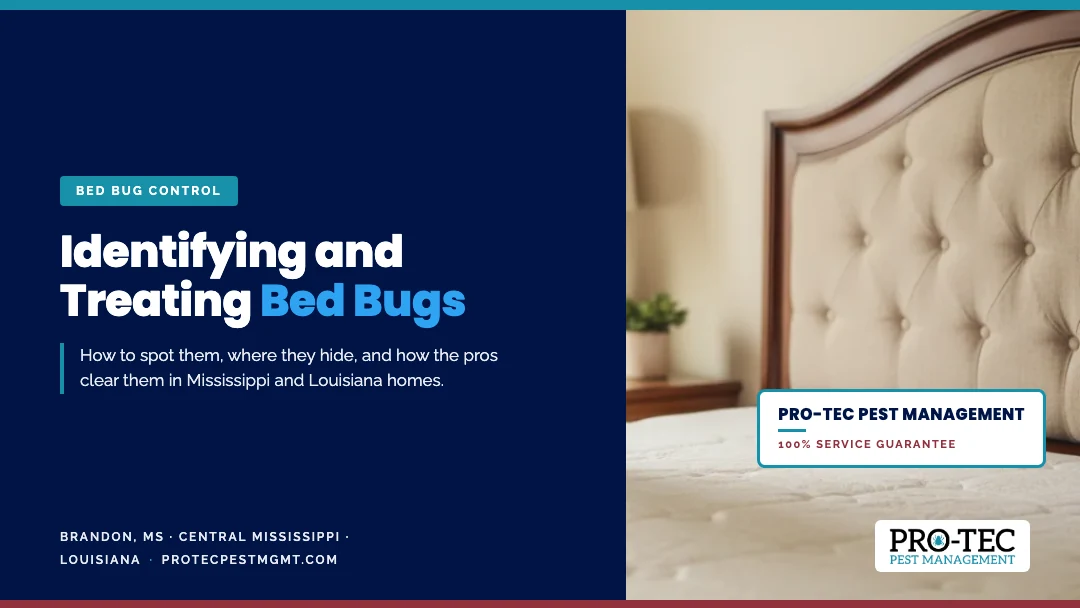 Identifying and Treating Bed Bugs: The Pro-Tec Guide