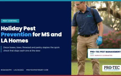 Holiday Pest Prevention for Mississippi and Louisiana Homes