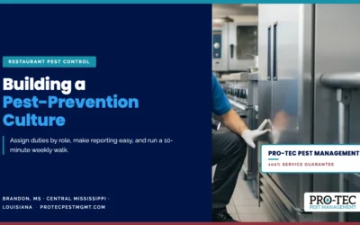 Building a Pest-Prevention Culture in a Busy Kitchen